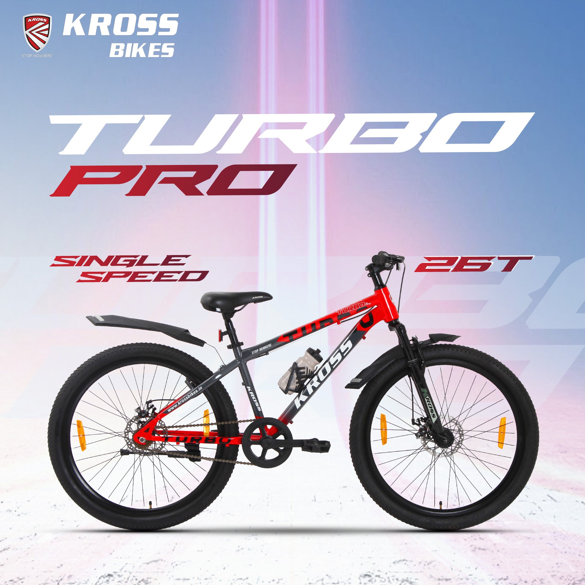 gear cycle cost Kross Turbo Pro 26T Steel MTB Single Speed Bicycle with Front & Rear D – Kross Bikes Band Color:Orange Die Top-Mountainbike-Touren rund um 2602 NB Sale The mechanical dual disc