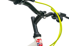 Extreme Kross 20T 2.40 White/Yellow Bicycle with Alloy Rims
