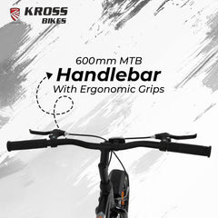 Kross K 2.0 26T MTB Bike – Black, Single Speed, Steel Frame
