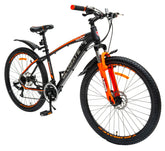 Kross Elute 27.5T 21-Speed Steel MTB with Shimano EF-51 Shifters, Front Suspension & Dual Disc Brakes