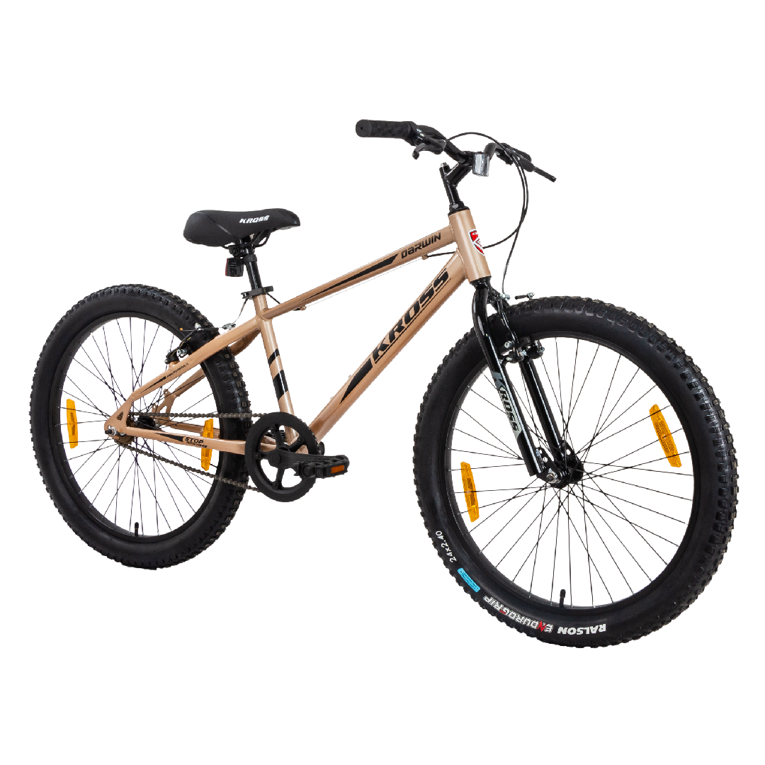 Track Cycling Bmx Gear Chart KROSS DARWIN 24T SINGLE SPEED (STEEL