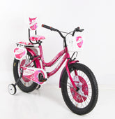 Kross Pretty Miss 20T Single Speed Kids Cycle with Raised Handlebar, Caliper Brakes & Full Accessories