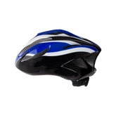 Polycarbonate Cycling Helmet, Large,Light Weight With Adjustable Strap, Black White