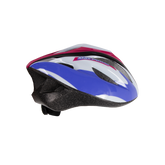 Polycarbonate Cycling Helmet, Medium,Light Weight With Adjustable Strap, White Pink