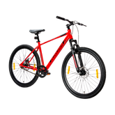 Mountain Bike in red and black design.