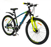 Kross Elute 27.5T 21-Speed Steel MTB with Shimano EF-51 Shifters, Front Suspension & Dual Disc Brakes