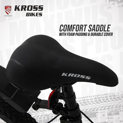 Kross Maximus Pro Kross 24T Black/Yellow MTB – 37 cm Frame, Dual Disc Brakes, Front Suspension