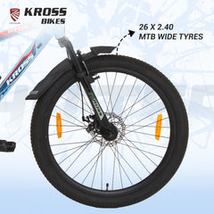 Kross Hitter 26T Mountain Bike | Single Speed | Front Suspension | Dual Disc Brakes | Double Wall Alloy Rims