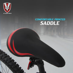 V Rock Storm 26T, Single Speed Mountain Bike, Steel Frame, Rigid Fork, Caliper Brakes Black