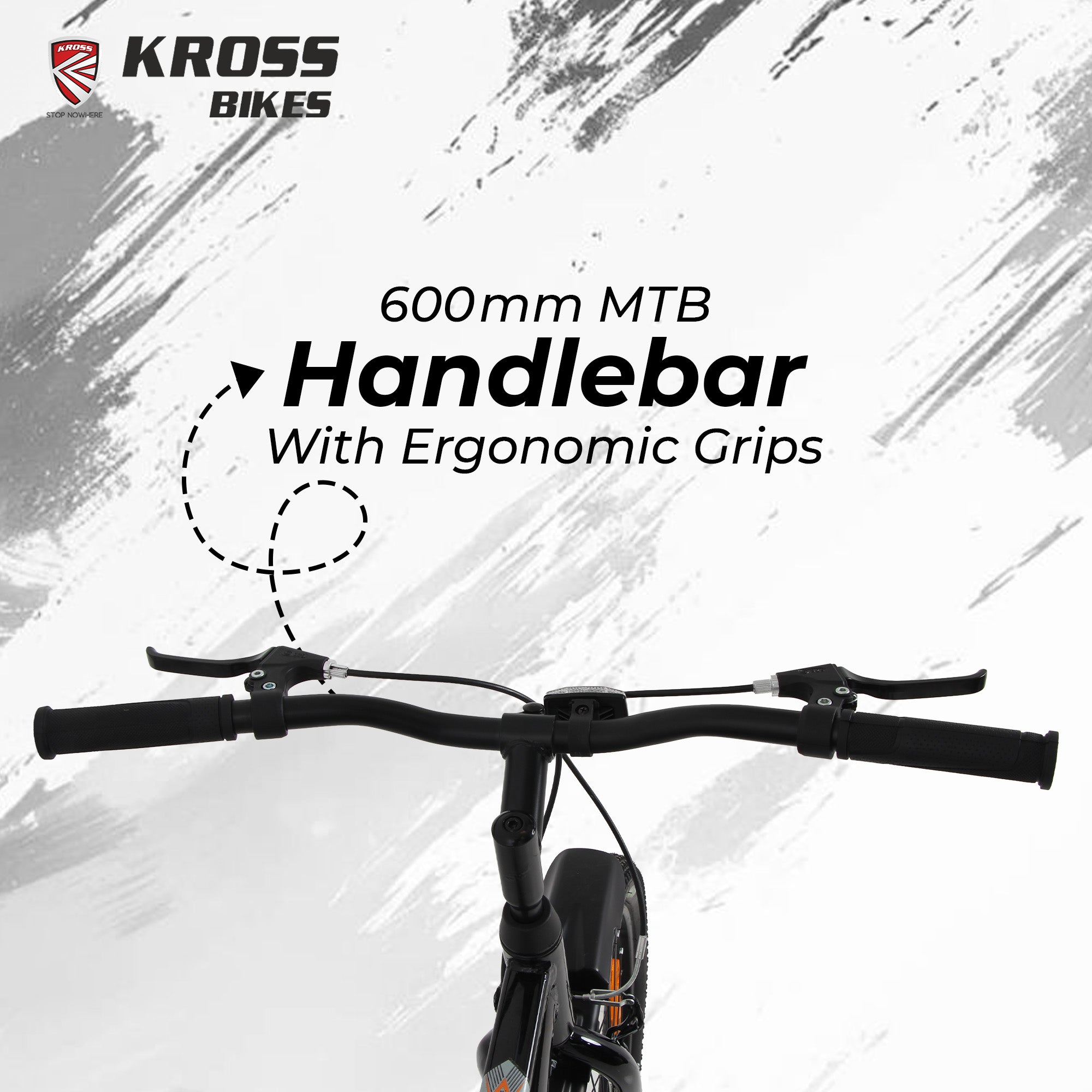 Kross K 2.0 26T MTB Bike – Black, Single Speed, Steel Frame