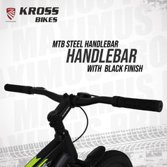 Kross Maximus Pro 26T Mountain Bike – Single Speed, Dual Disc, Glossy Black