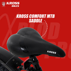 Kross Xplod Pro 26T Mountain Bike with Suspension Fork, Dual Disc Brakes, Alloy Frame, 26 x 3.0 Wide Tyres, Single Speed