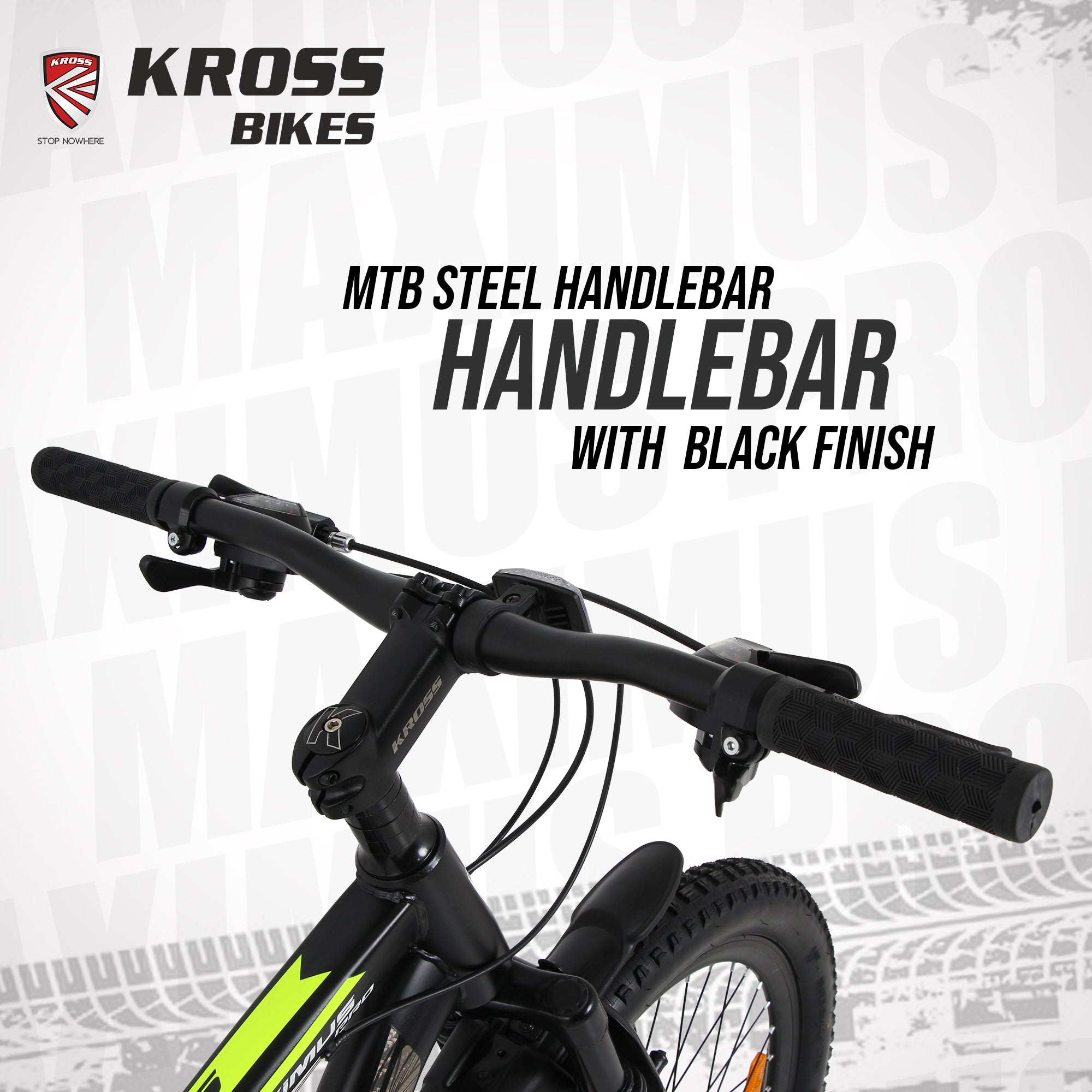 Kross Maximus Pro 24T 21-Speed MTB Bike with Dual Disc Brakes & Suspension – Glossy Black