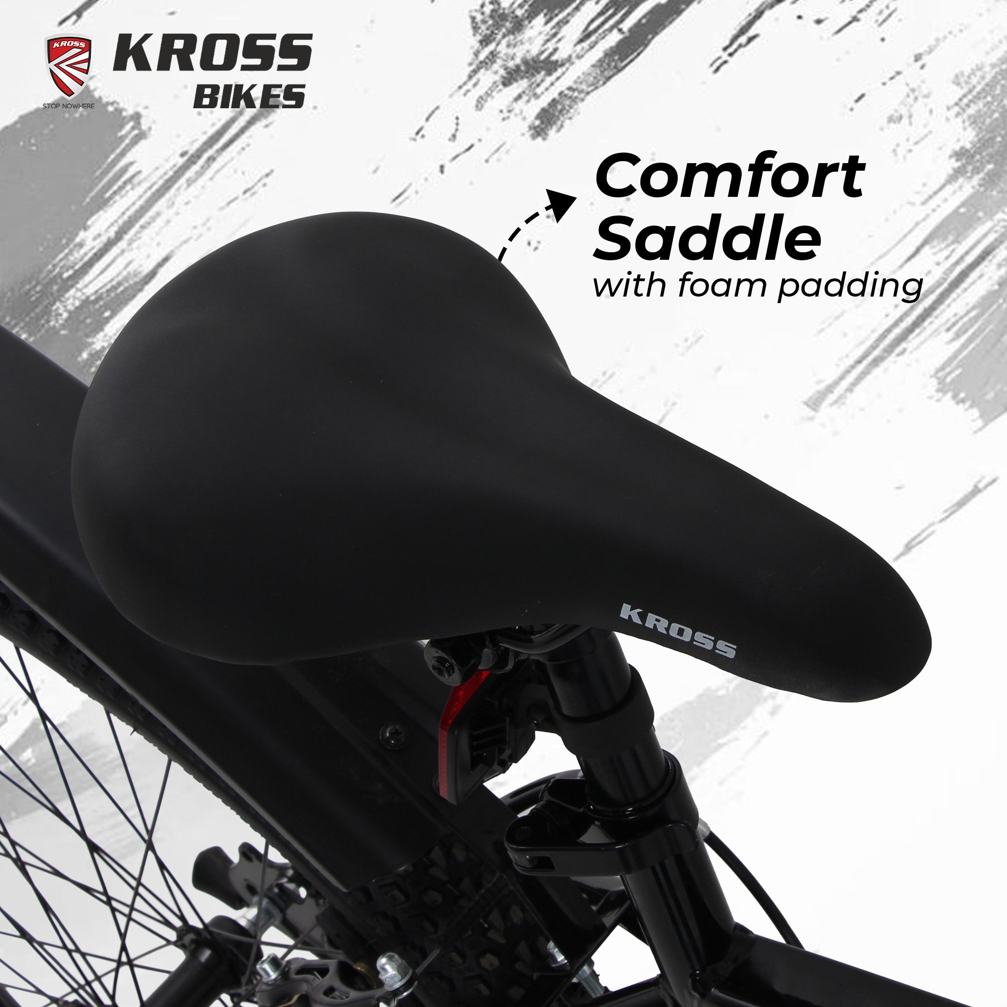 Kross 27.5T MTB Cycle | Steel Frame | Single Speed | Black |
