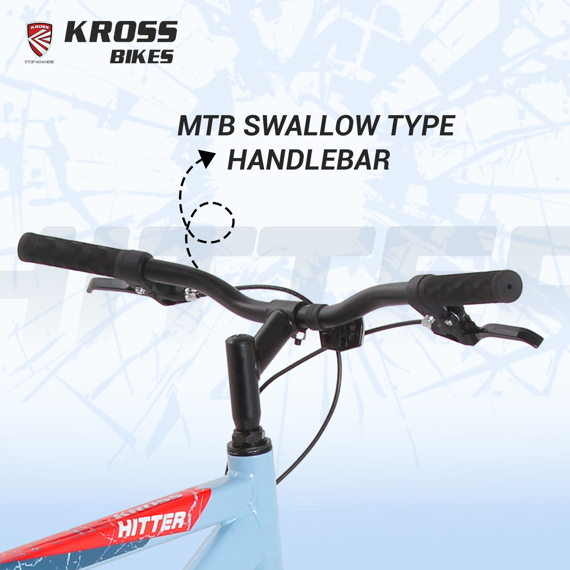 Kross Hitter 26T Mountain Bike | Single Speed | Front Suspension | Dual Disc Brakes | Double Wall Alloy Rims