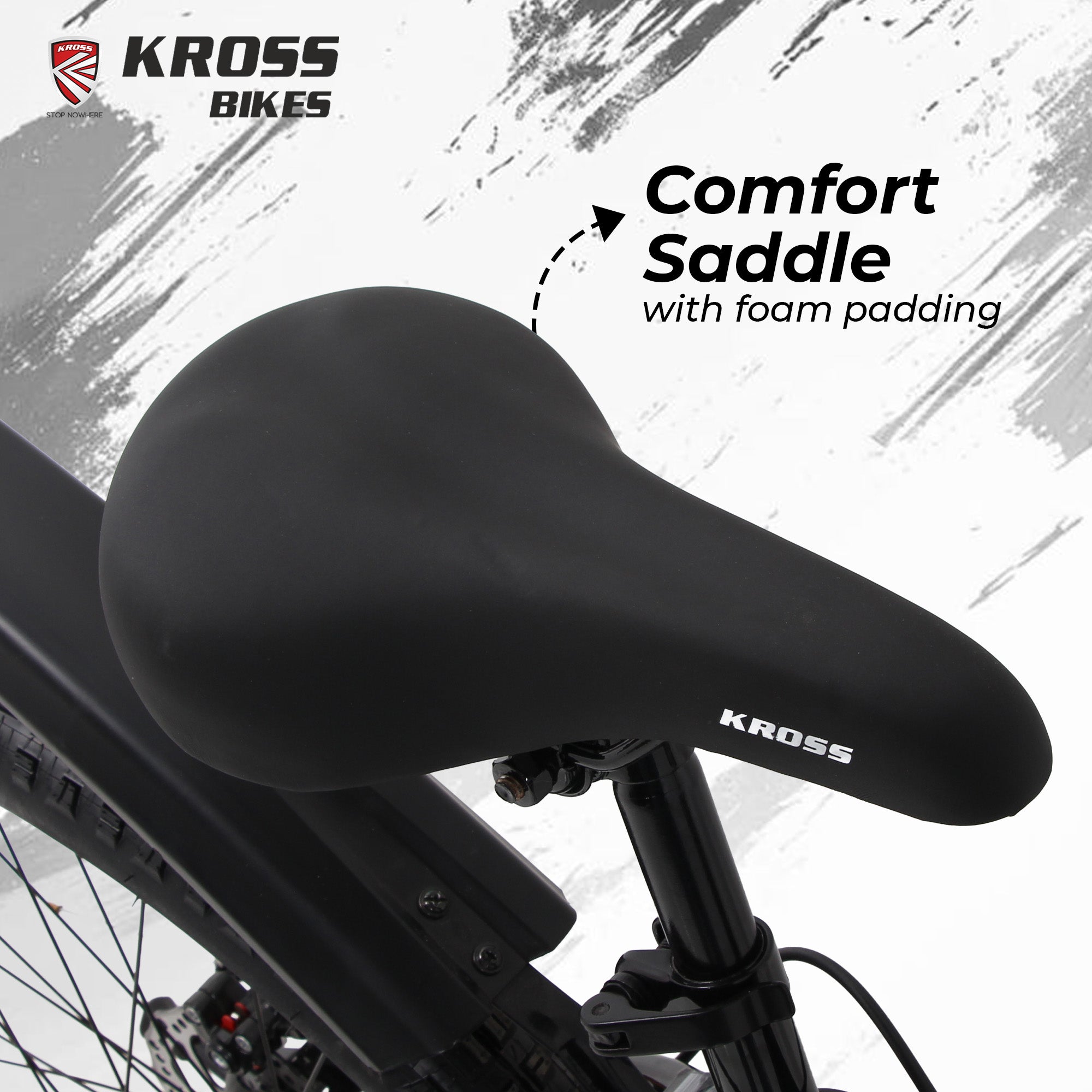 Kross 26T 21-Speed MTB Bicycle with Dual Disc Brakes & Suspension – Black