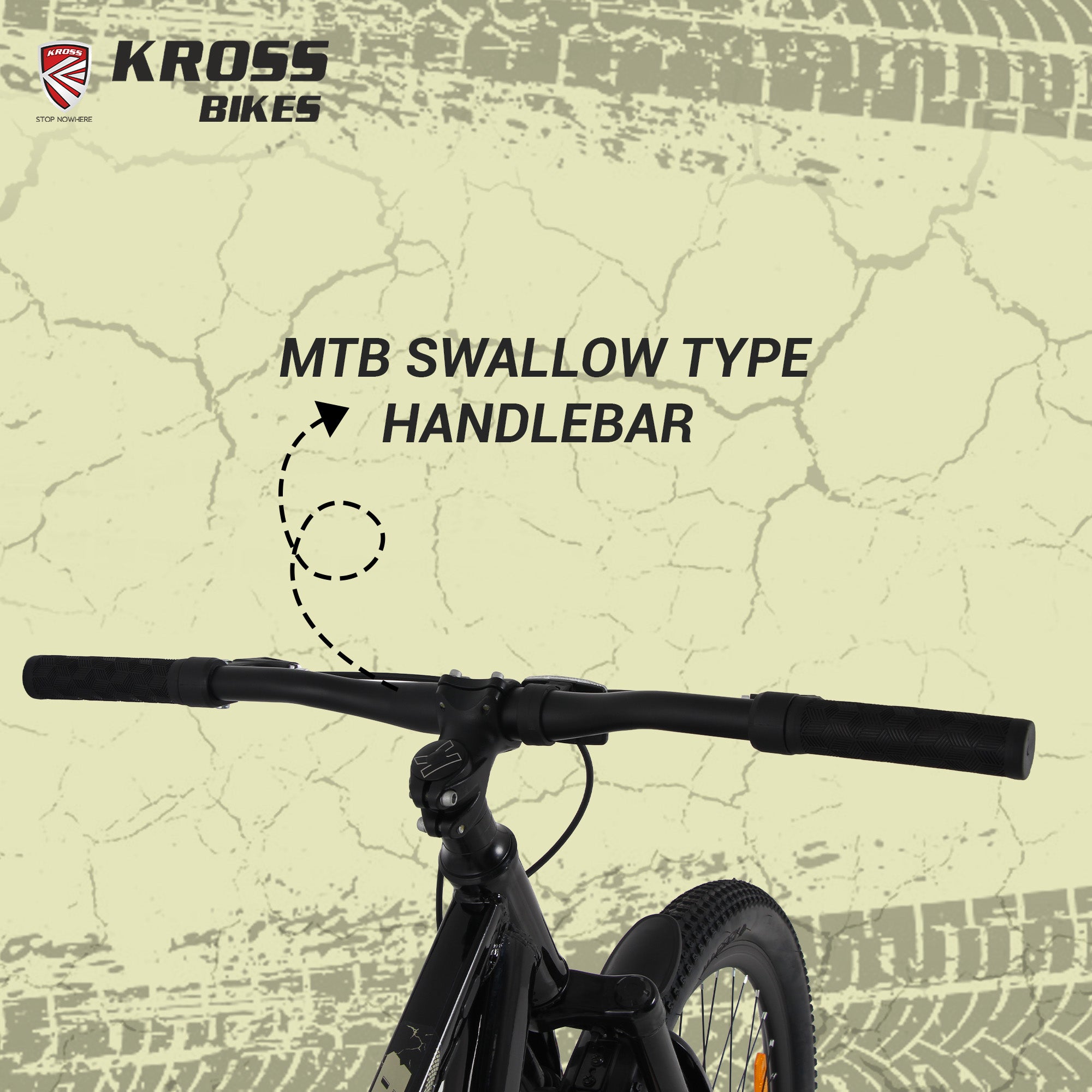 Kross Hitter 29T Mountain Bike – Single Speed, Dual Disc Brakes, Front Suspension, Alloy Rims, 29” Wheels (Black)