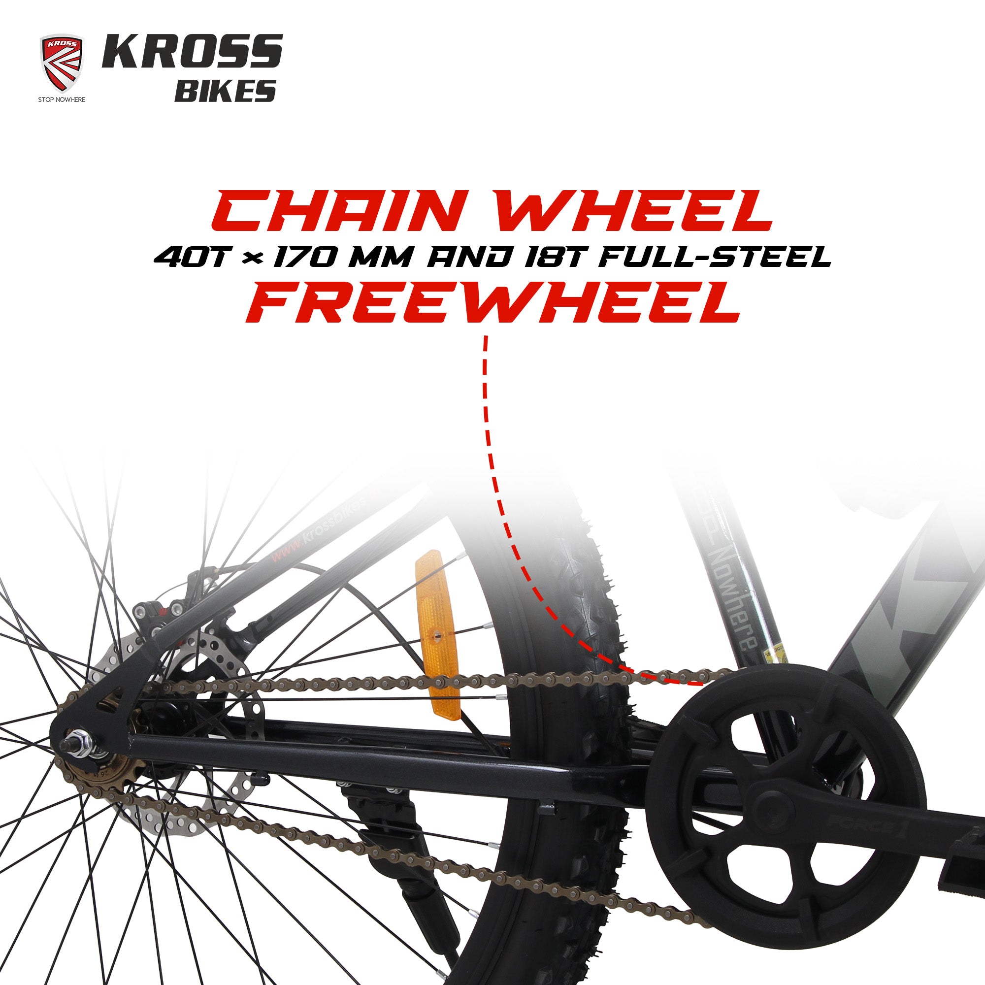 Kross EX-1 29T MTB Bicycle, 29 Inch Tyres, Front Suspension with Lockout, Dual 160mm Disc Brakes, Steel Frame, Single Speed