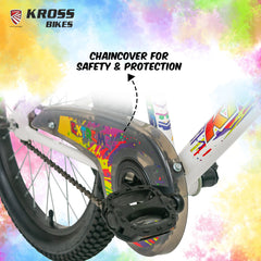 Kross Extreme 20T Single Speed Kids Bicycle with Steel Frame, V-Brakes & Alloy Rims