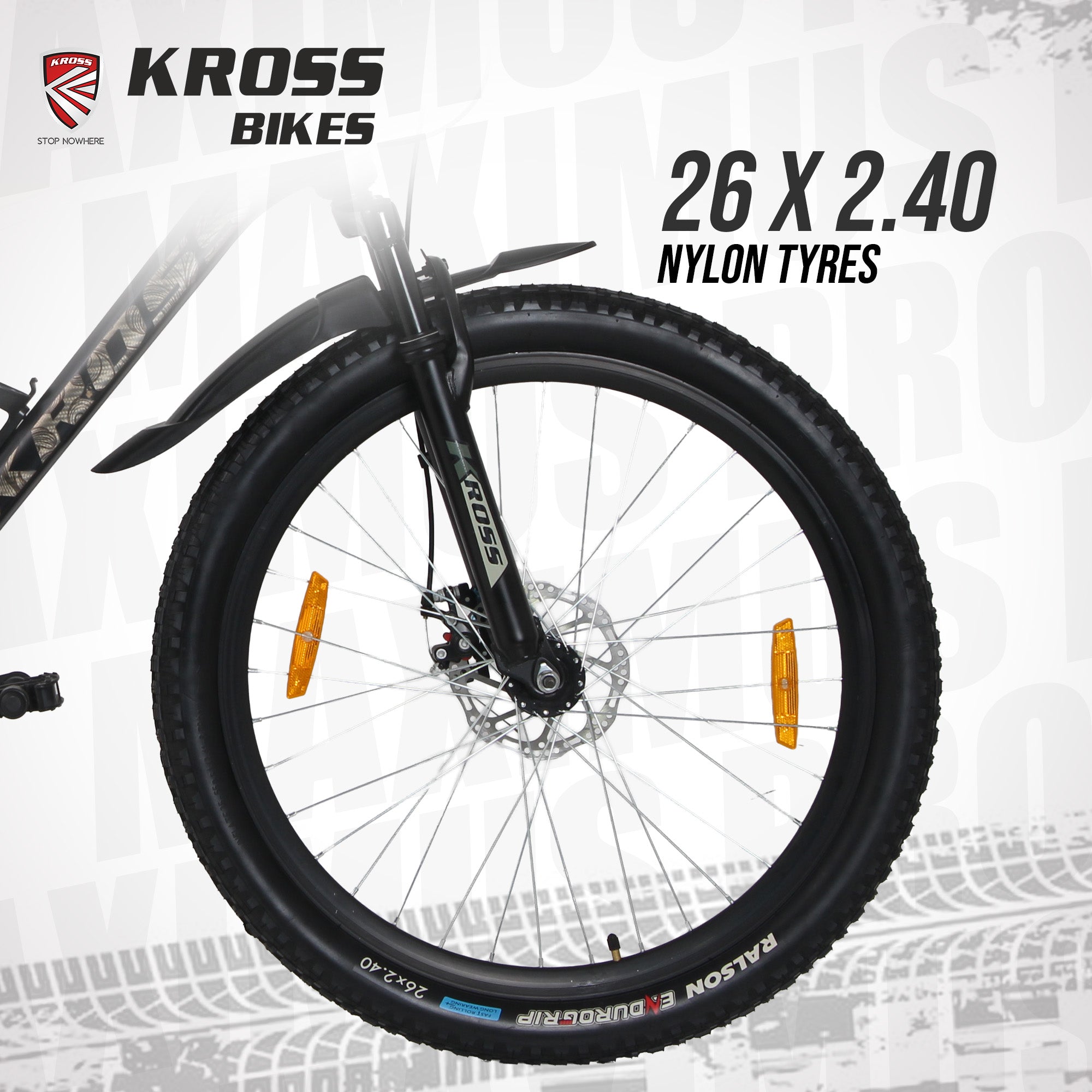 Kross Maximus Pro 26T Mountain Bike – Single Speed, Dual Disc, Glossy Black