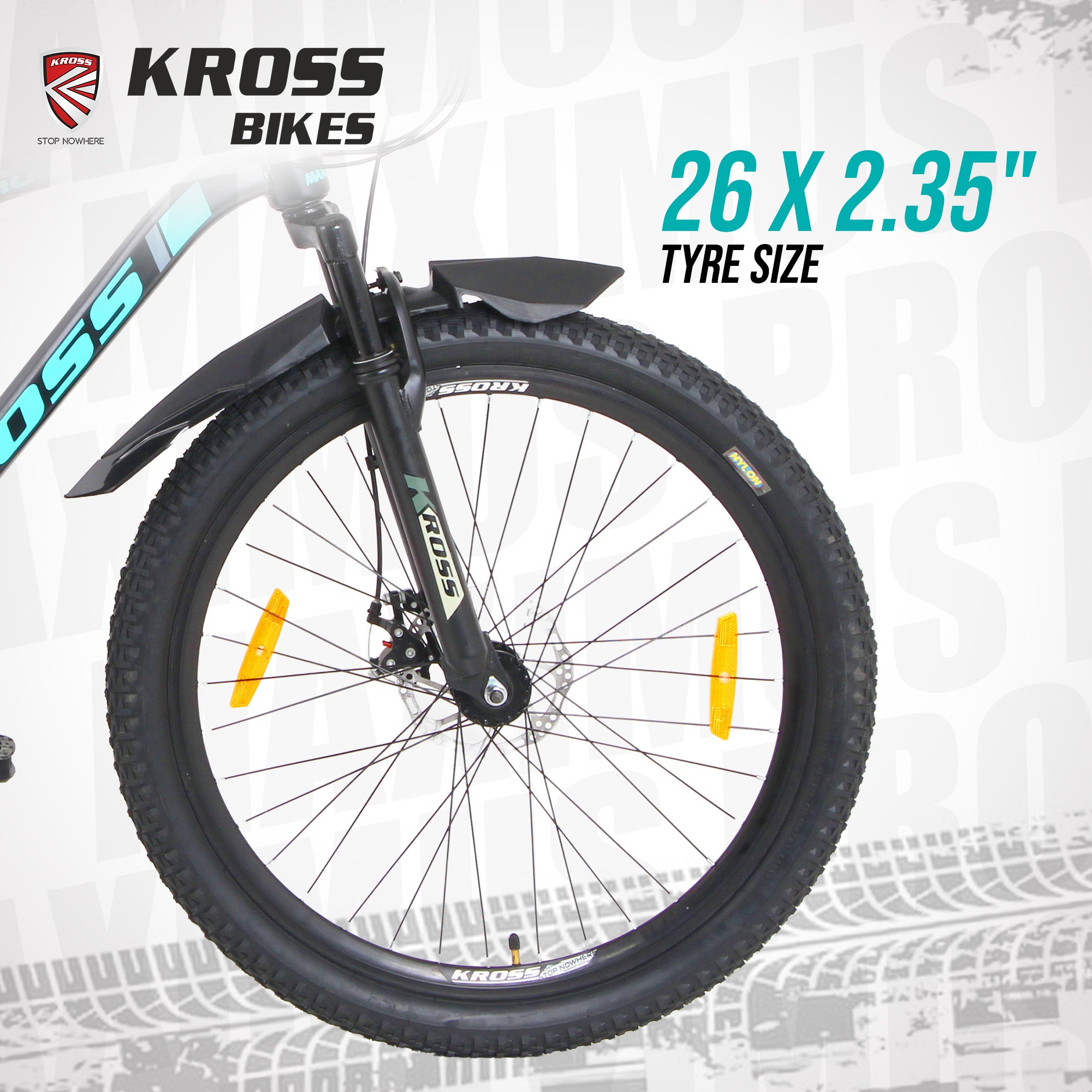 KROSS Maximus Pro 26T – 21-Speed Performance MTB with Suspension Fork, Dual Disc Brakes, Double-Wall Alloy Rims & Ergonomic Steel Frame (Black/Blue)