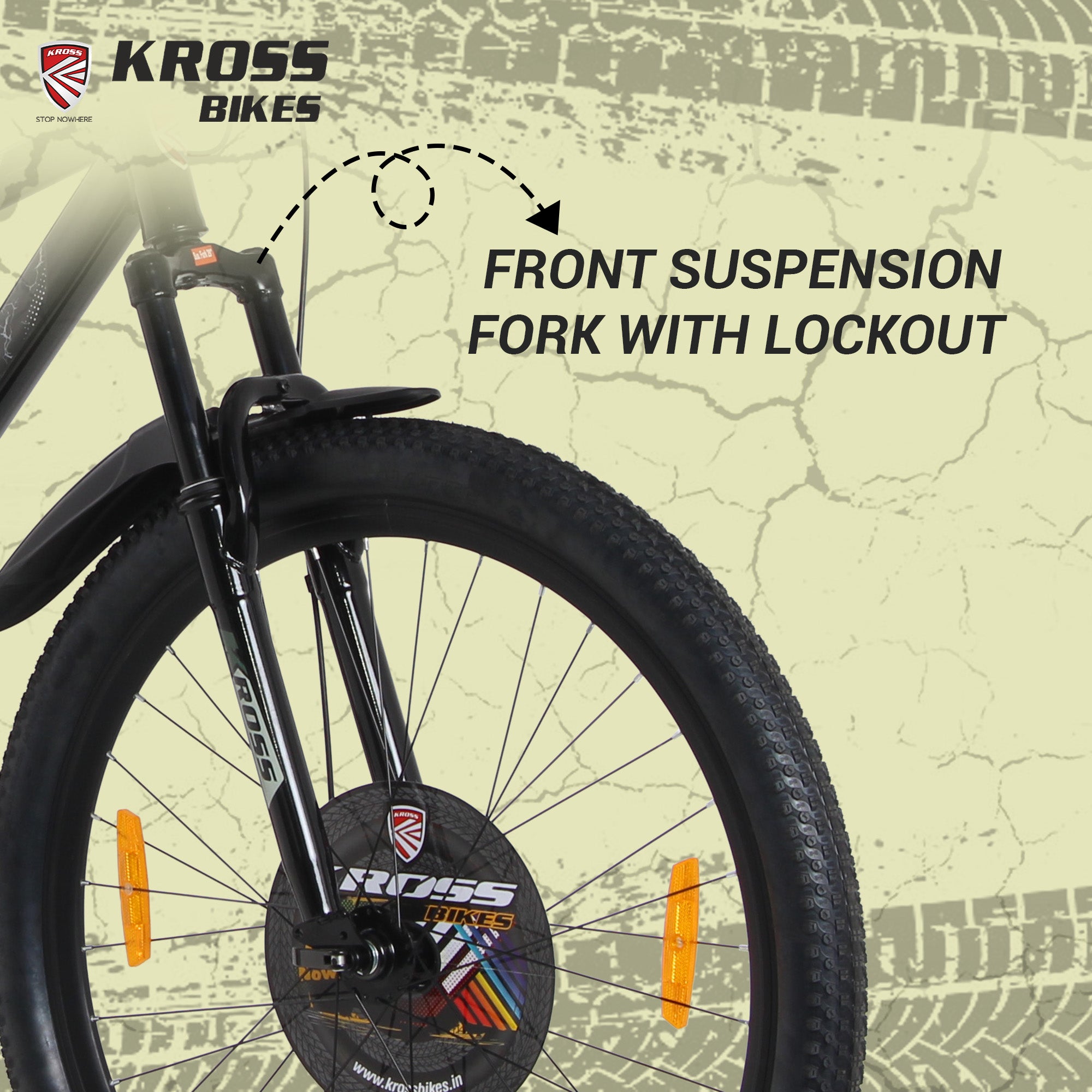 Kross Hitter 29T Mountain Bike – Single Speed, Dual Disc Brakes, Front Suspension, Alloy Rims, 29” Wheels (Black)