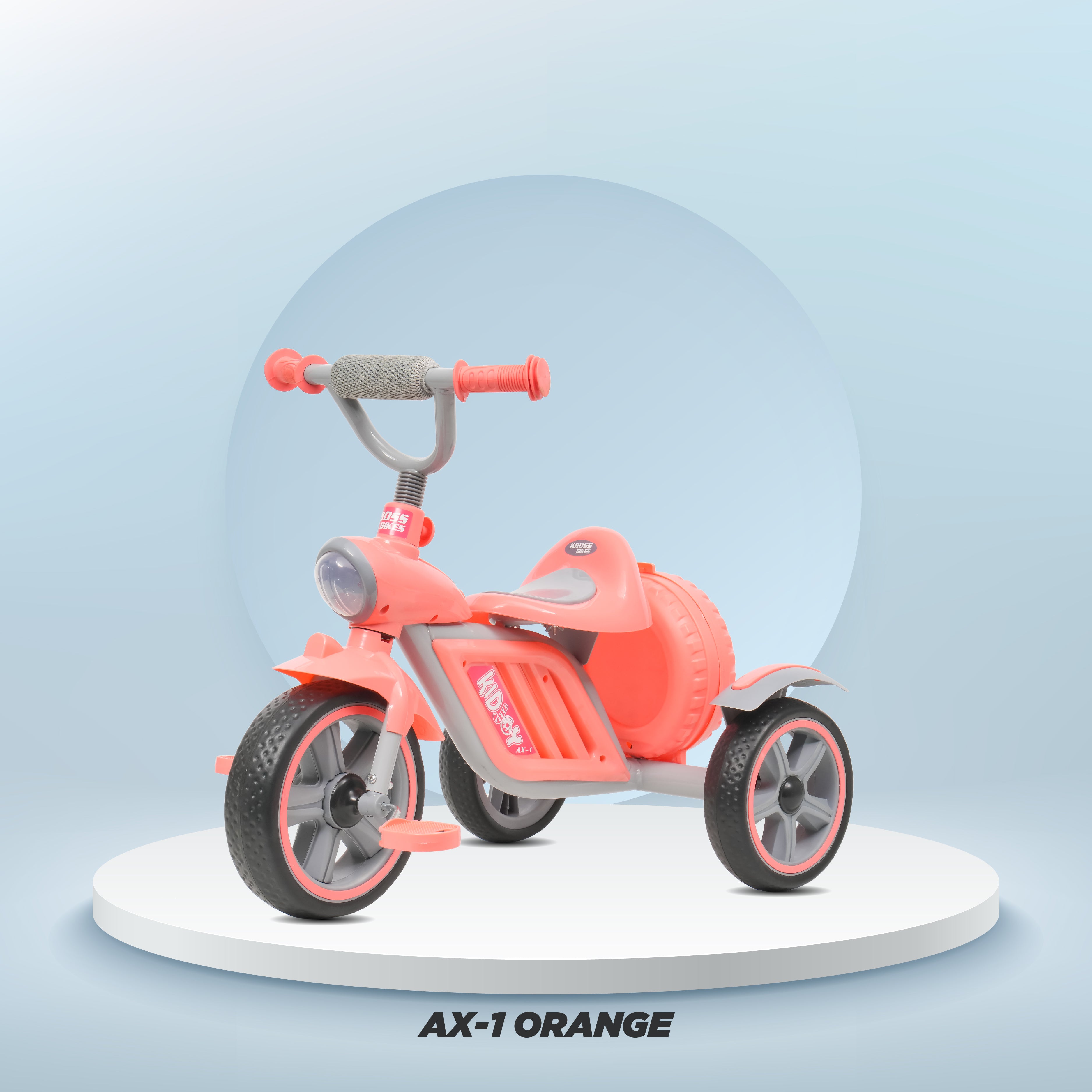 Kidjoy Green/Pink Tricycle with Music & Front Light