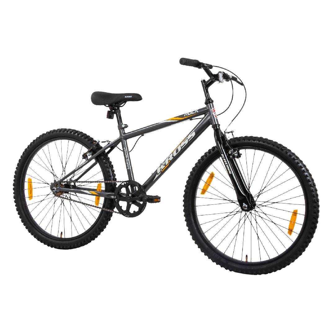 ROCK  26T SINGLE SPEED ABBY GREY NEW
