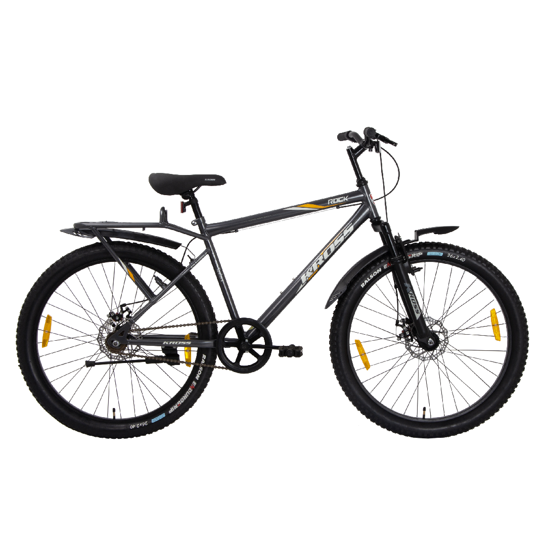 ROCK  26T SINGLE SPEED ABBY GREY NEW