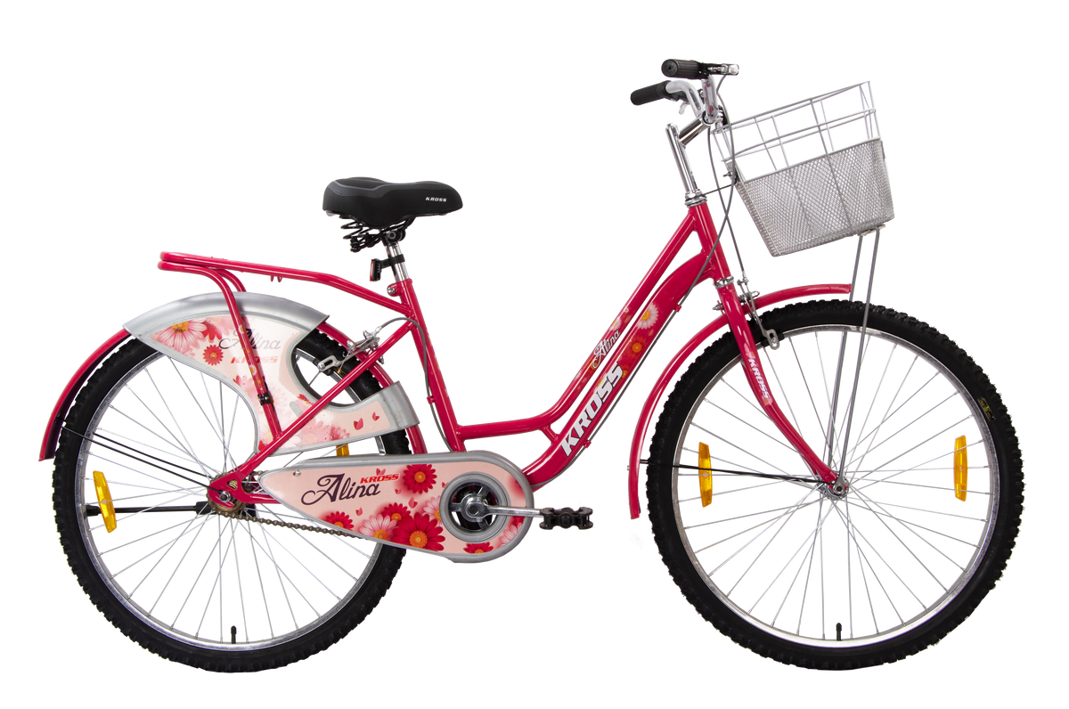 ALINA KROSS 26T PINK(213C)/WH ST/RIM CKD