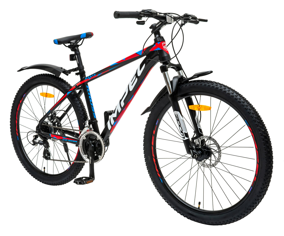 Kross Haste 29T 24-Speed Alloy MTB with Shimano Altus Gears, Suntour Suspension & Dual Disc Brakes
