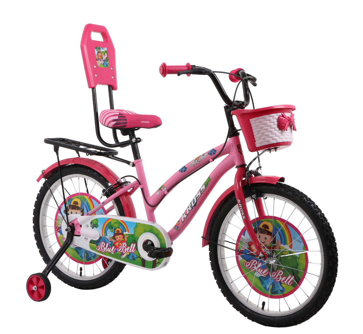 BLUE BELL KROSS16T PINK AL/RIM 2018 2IN1