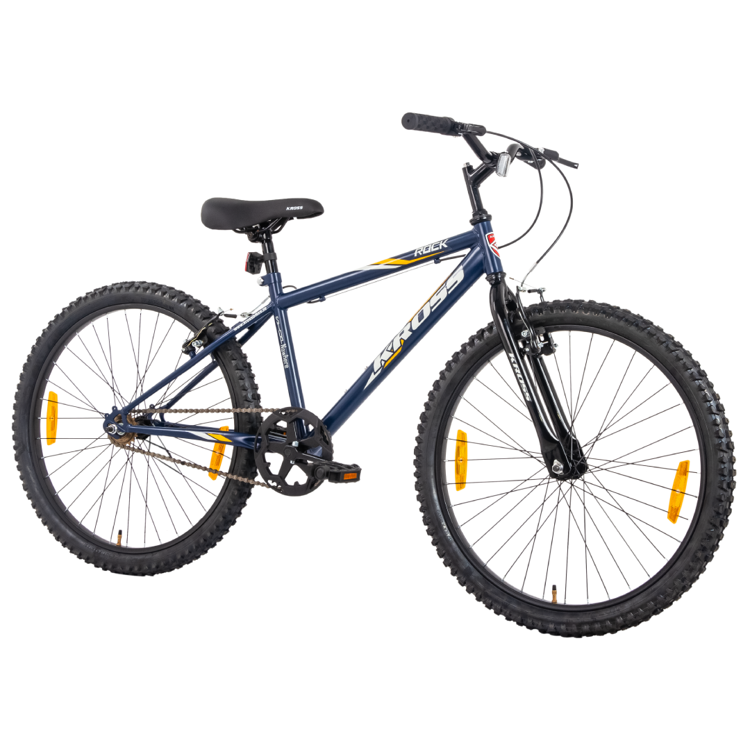 Mountain Bike in blue finish.
