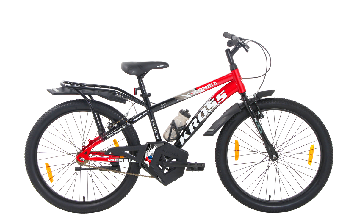 ibc mountainbike Kross Colombia 26T IBC V-Brake Single Speed Bicycle with Mudguard & Bo – Kross Bikes