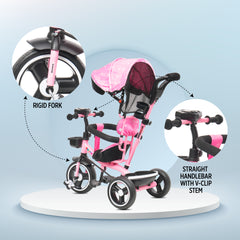 CX-1 Tricycle with Canopy & Music
