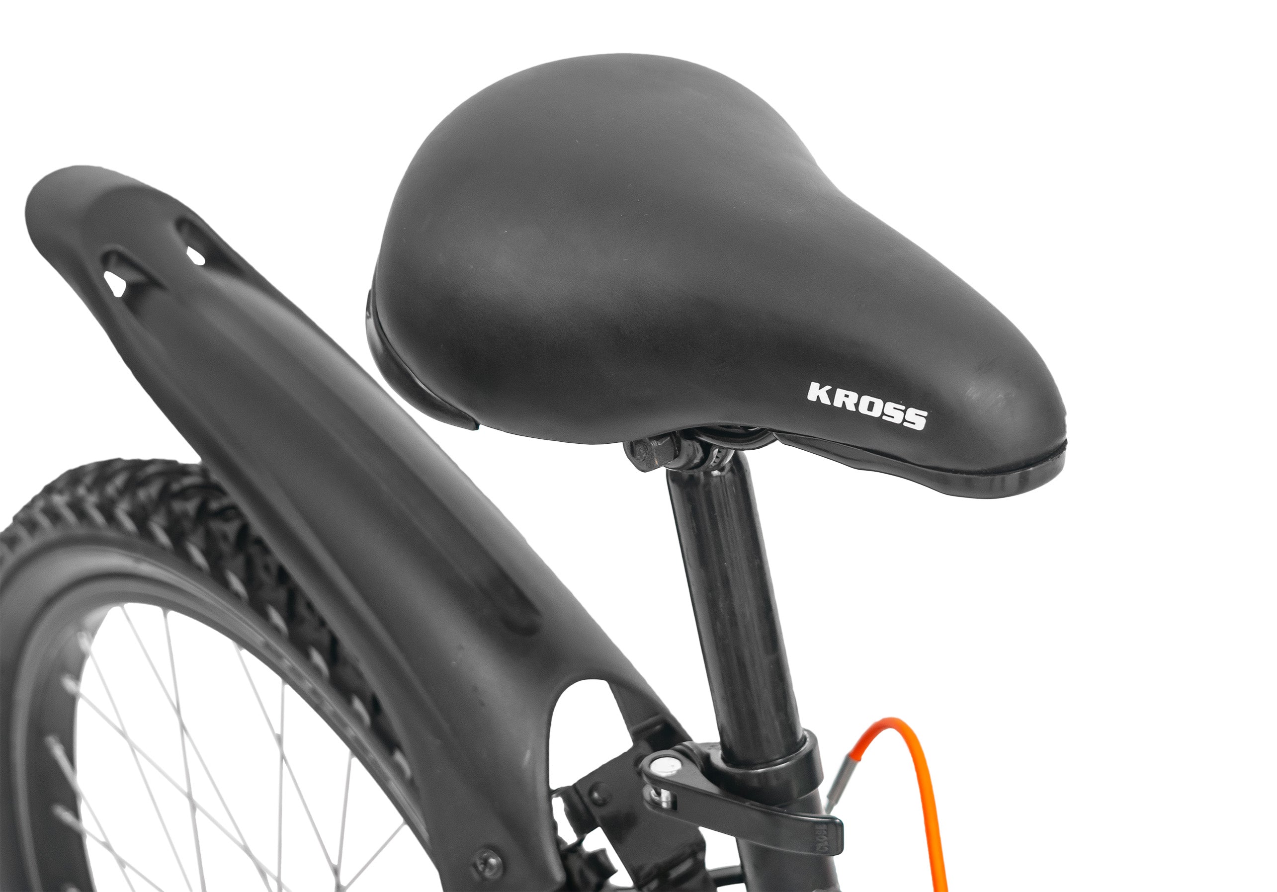 Extreme Kross 20T Matt Black Bicycle with Alloy Rims, Ideal for 6–9 Years