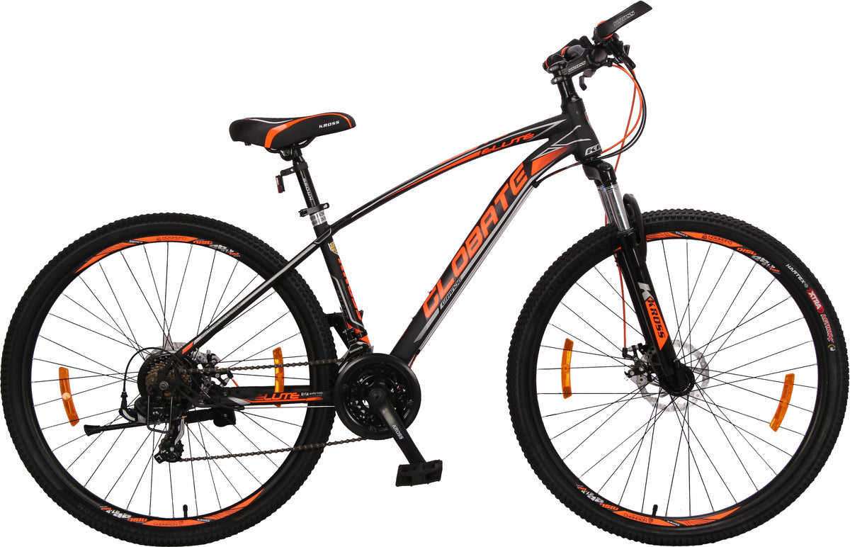 Kross Elute 29T 21-Speed Steel MTB with Shimano EF-51 Shifters, Front Suspension & Dual Disc Brakes