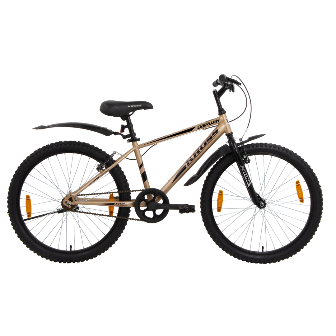 DARWIN KROSS 24T GOLD(7648)SS BK AL/RIM