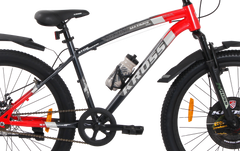 Kross Maximus Plus 26T Steel Single Speed Mountain Bike with Front & Rear Disc Brakes (26x2.40T, Red Alloy Rims) (Copy)