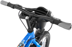 Kross Ice Berg 20T Kids Bicycle – Single Speed, Steel Frame, Caliper Brakes, Basket, Backrest & Side Supporters (Blue)