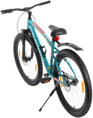 MAXIMUS PRO 26T Single Speed Mountain Bike with Suspension Fork, Dual Disc Brakes, Steel Frame, 2.4” Tyres & Alloy Double-Wall Rims