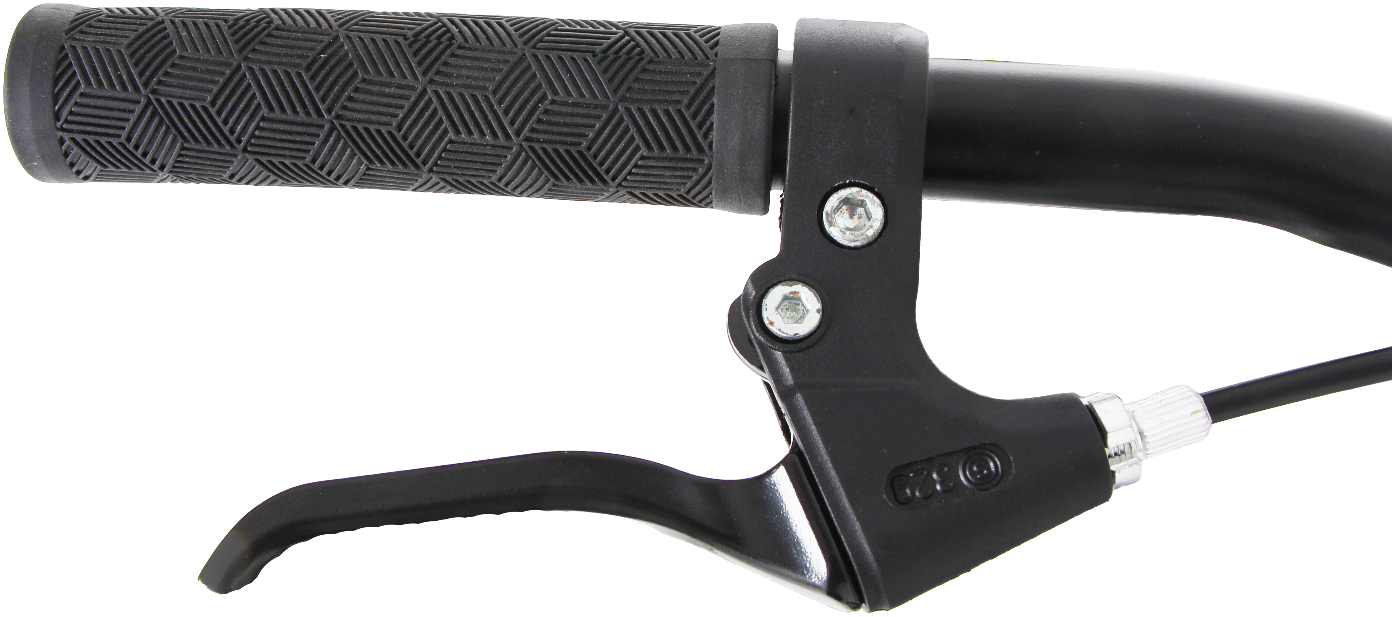 MAXIMUS PRO 26T Single Speed Mountain Bike with Suspension Fork, Dual Disc Brakes, Steel Frame, 2.4” Tyres & Alloy Double-Wall Rims (Grey)