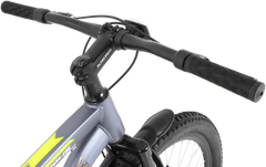 MAXIMUS PRO 26T Single Speed Mountain Bike with Suspension Fork, Dual Disc Brakes, Steel Frame, 2.4” Tyres & Alloy Double-Wall Rims (Grey)