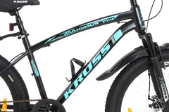 Maximus Pro Kross 26T Mountain Bike – Single Speed, Disc Brakes, Dual Suspension, Black & Blue