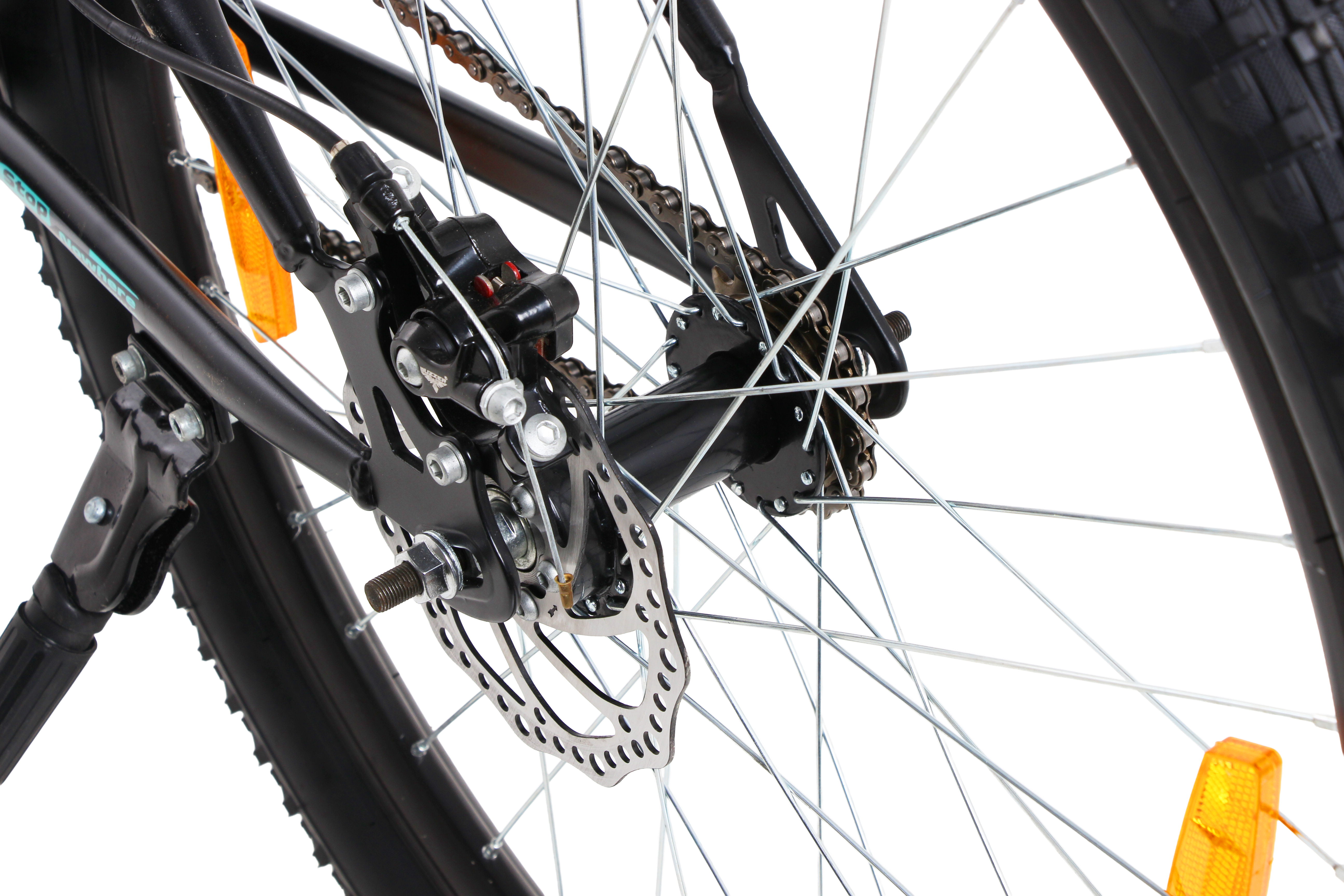 Maximus Pro Kross 26T Mountain Bike – Single Speed, Disc Brakes, Dual Suspension, Black & Blue