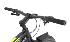 Kross Maximus Pro 26T Mountain Bike – 21-Speed Shimano Tourney Drivetrain, TIG-Welded Steel Frame, Suspension Fork, Dual Disc Brakes, 2.40” Wide Tyres & Alloy Double-Wall Rims (Glossy Black)