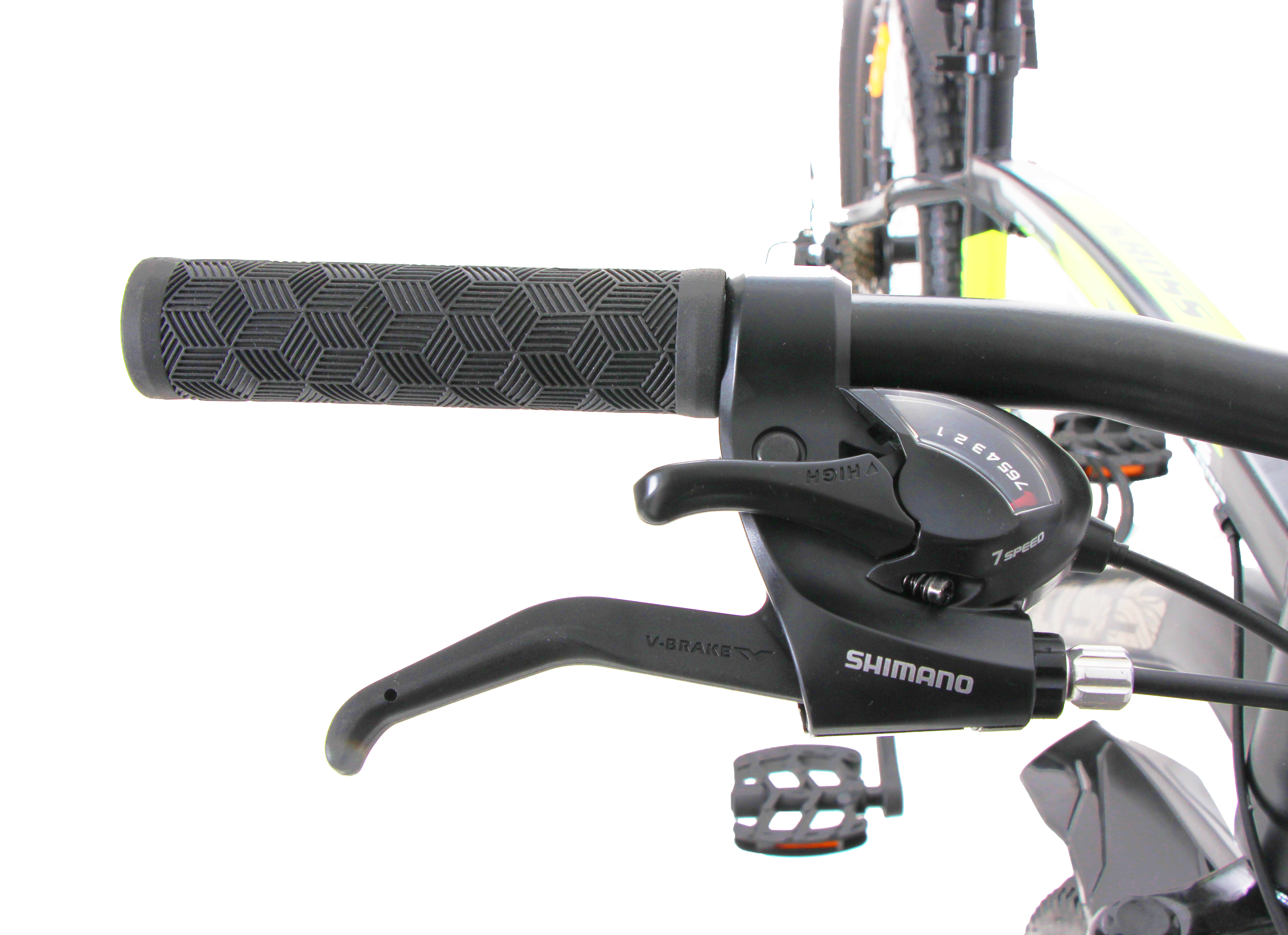 Kross Maximus Pro 26T Mountain Bike – 21-Speed Shimano Tourney Drivetrain, TIG-Welded Steel Frame, Suspension Fork, Dual Disc Brakes, 2.40” Wide Tyres & Alloy Double-Wall Rims (Glossy Black)