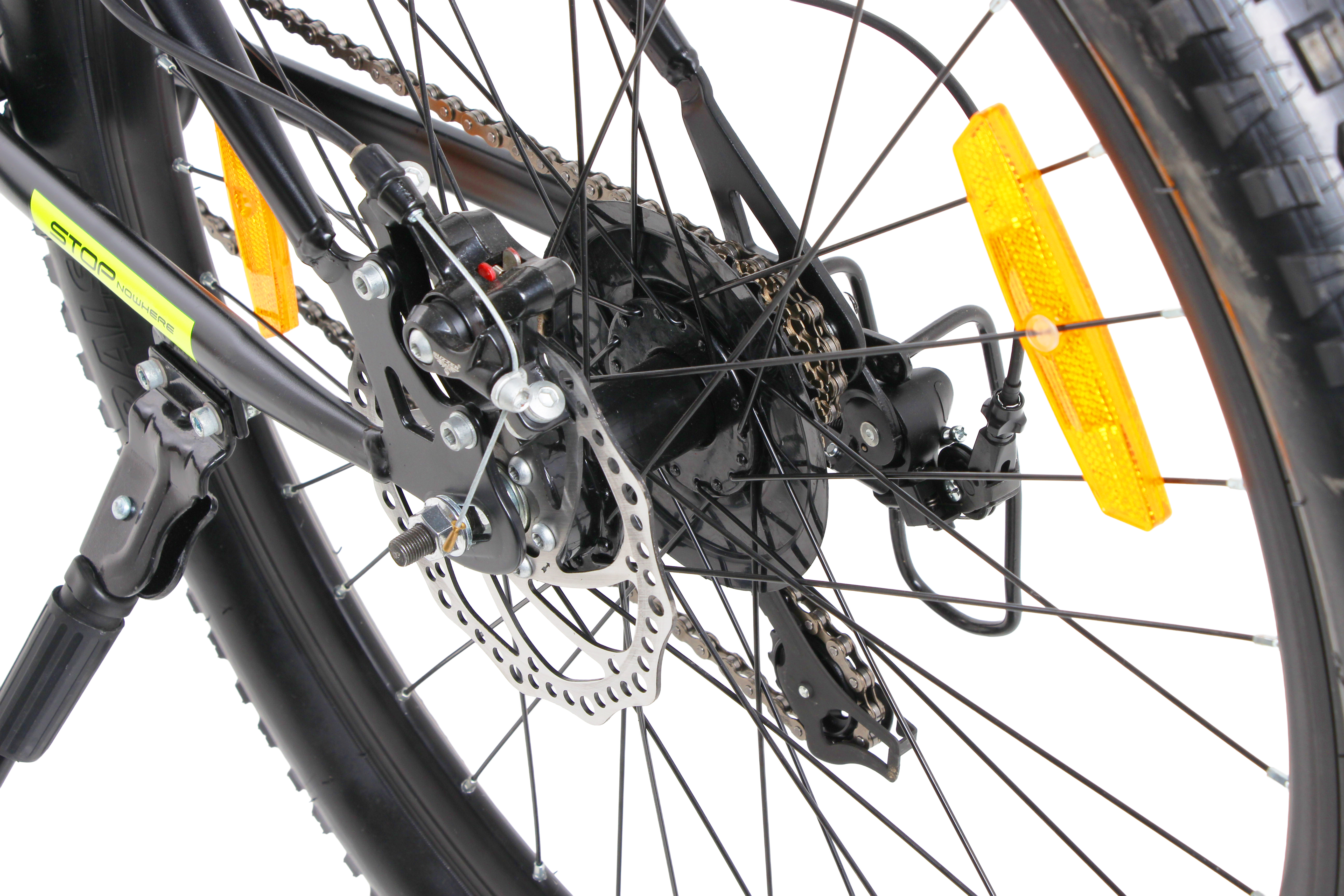 Kross Maximus Pro 26T Mountain Bike – 21-Speed Shimano Tourney Drivetrain, TIG-Welded Steel Frame, Suspension Fork, Dual Disc Brakes, 2.40” Wide Tyres & Alloy Double-Wall Rims (Glossy Black)