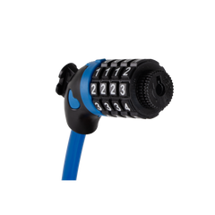 🎁 Kross Cable Lock, High Security 4 Digit Resettable Pin, Anti-Theft Protection, Blue, Pack Of 1 (100% off)