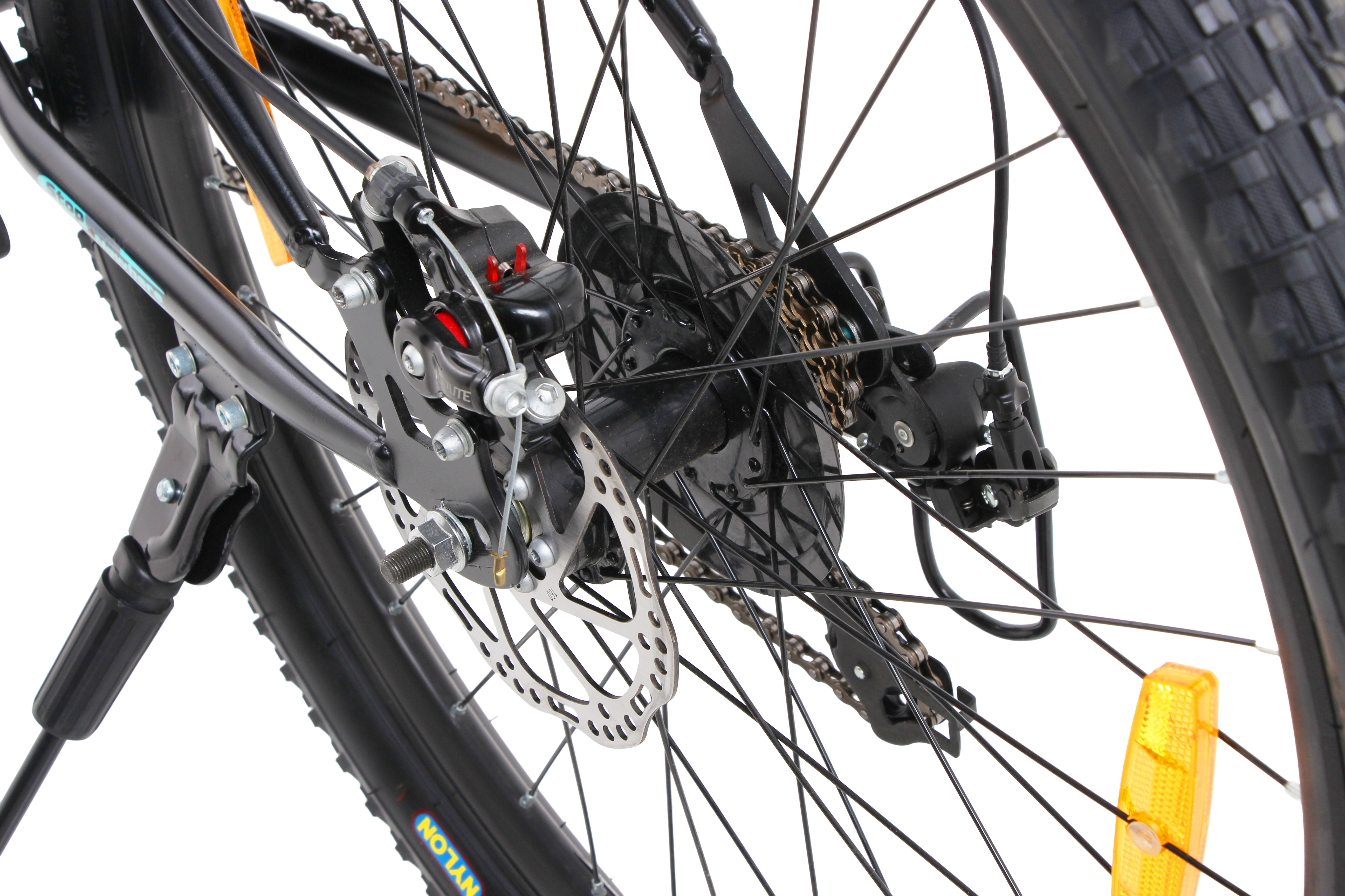 KROSS Maximus Pro 26T – 21-Speed Performance MTB with Suspension Fork, Dual Disc Brakes, Double-Wall Alloy Rims & Ergonomic Steel Frame (Black/Blue)